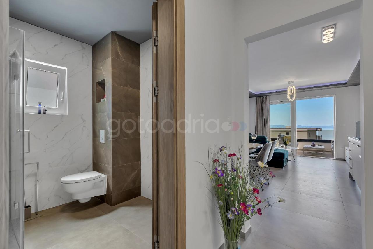 Luxury Seaview Apt Luki - Free Parking Makarska Exterior photo